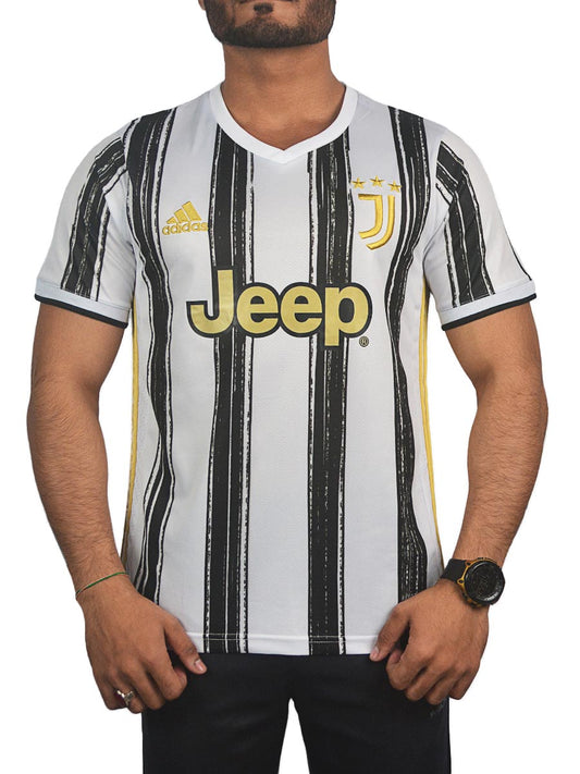 Juventus - Fan Version - Half Sleeves - Home Jersey - 2020 / 2021