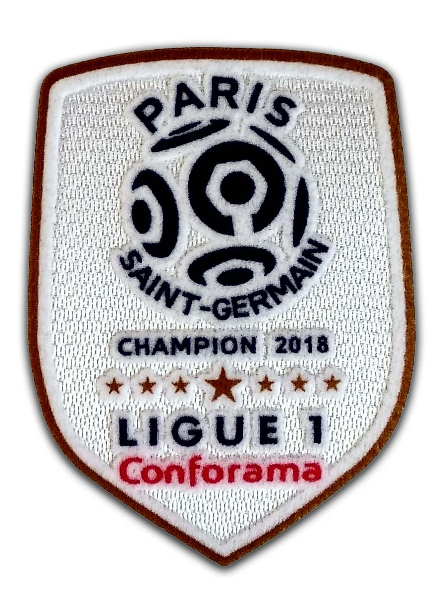 Ligue 1 Conforama - Champions 18 Badge - For PSG