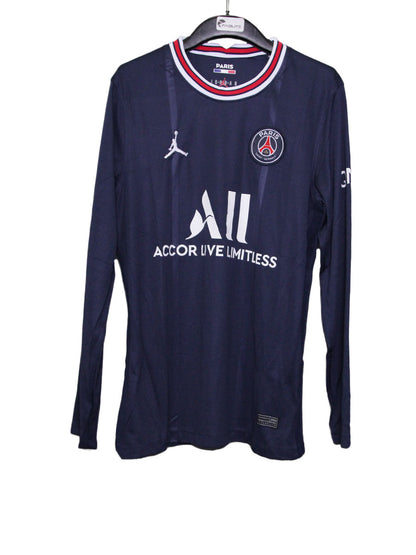 Paris Saint Germain - Fan Version - Full Sleeves - Home Jersey - 2021 / 2022