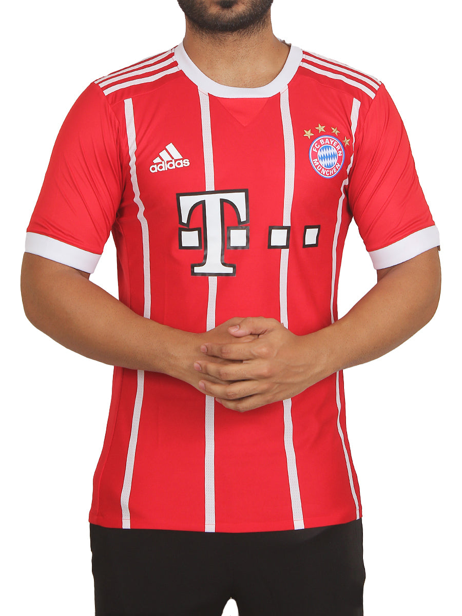 Bayern Munchen - Player Version - Half Sleeves - Home Jersey - 2017 / 2018