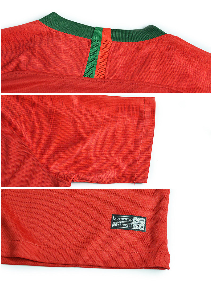 Portugal National Team - Half Sleeves - Home Jersey