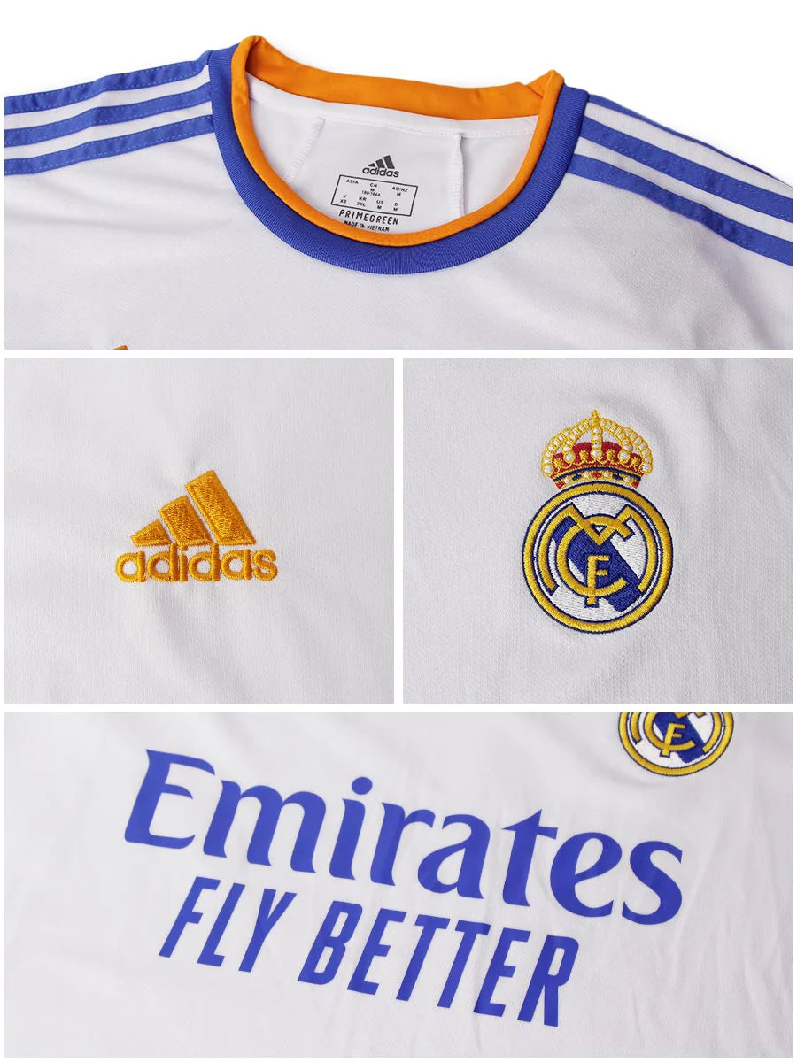 RM - Fan Version - Full Sleeves - Home Jersey - 2021 / 2022