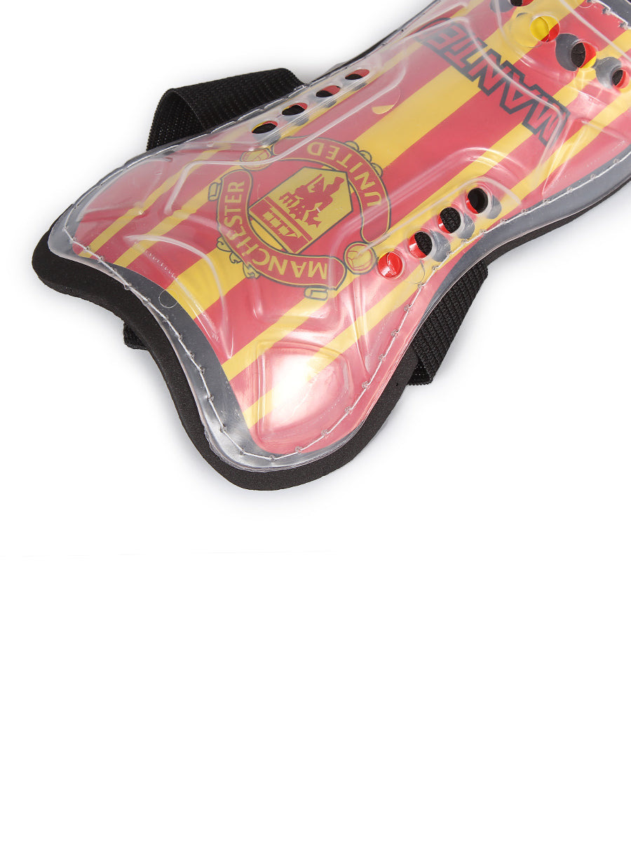 Manchester United Shin Guards - 02 - Red / Yellow