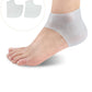 Silicone Heel & Ankle Protection Pair - White
