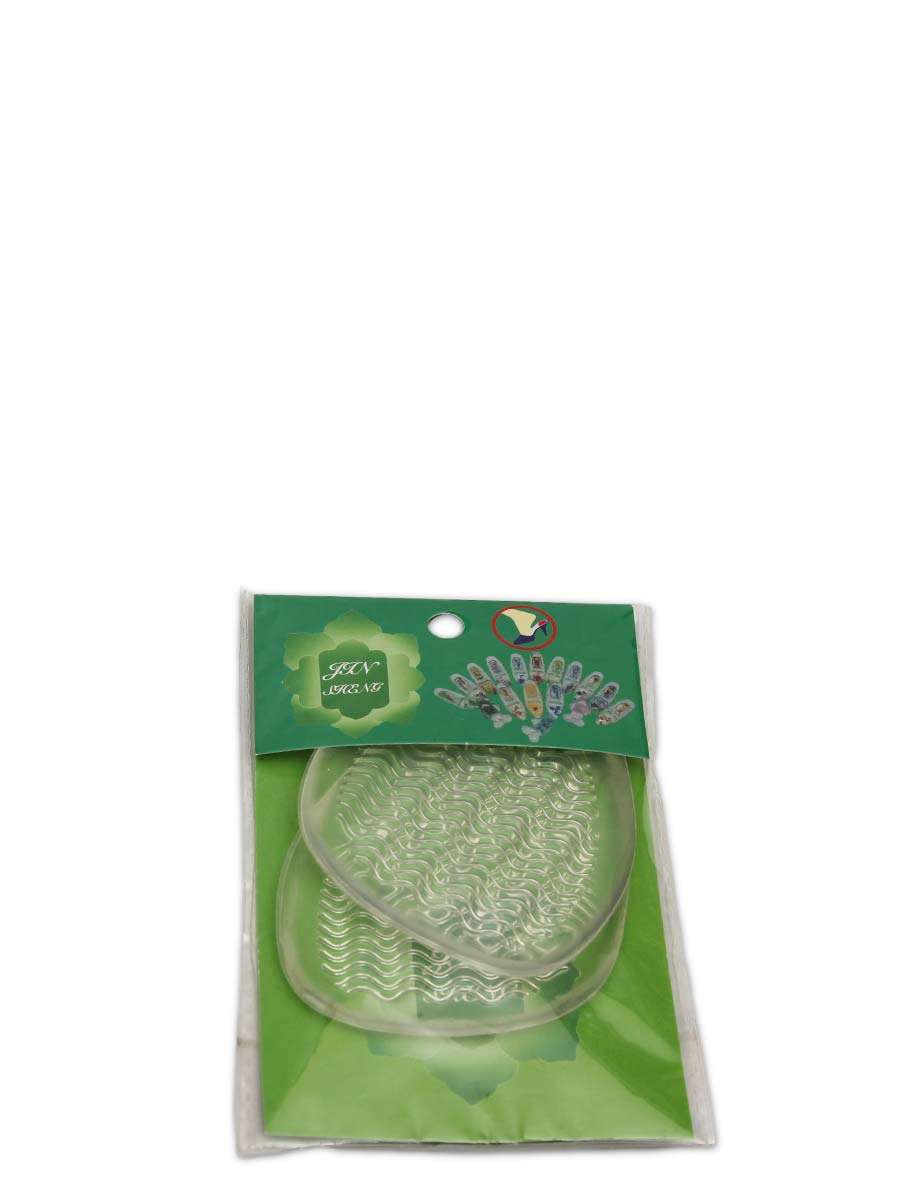 Silicone Gel Insole Front Pad - Transparent