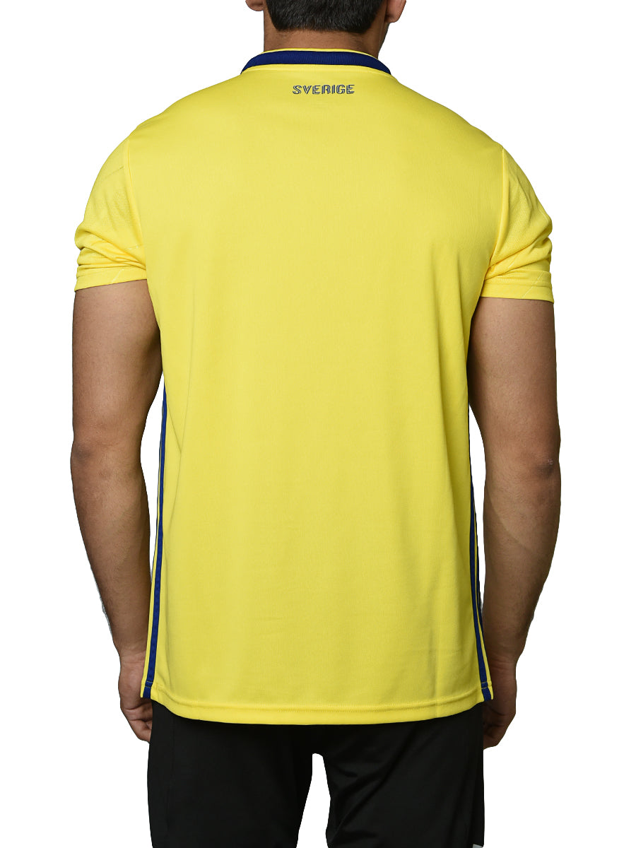 Sweden National Team - Half Sleeves - Home Jersey