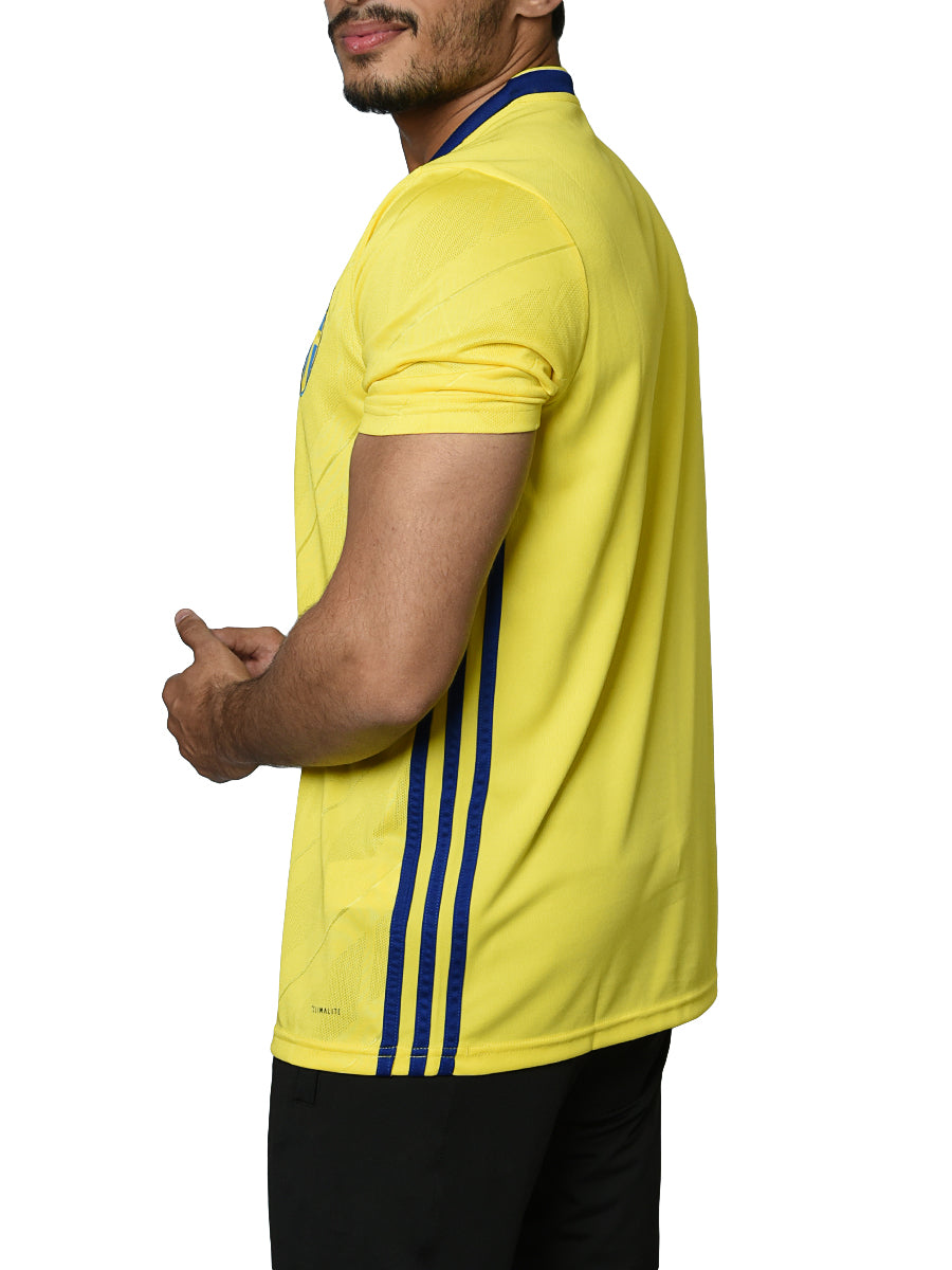 Sweden National Team - Half Sleeves - Home Jersey