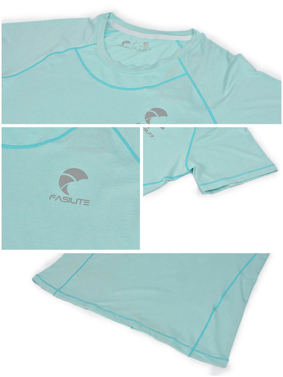 Upstring - T-Shirt - 20003 - Mint Blue