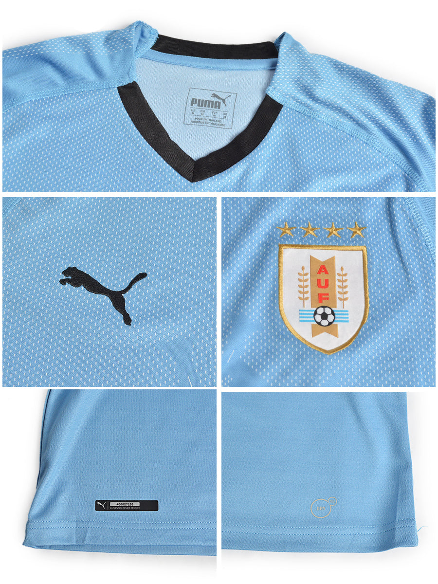 Uruguay National Team - Half Sleeves - Home Jersey