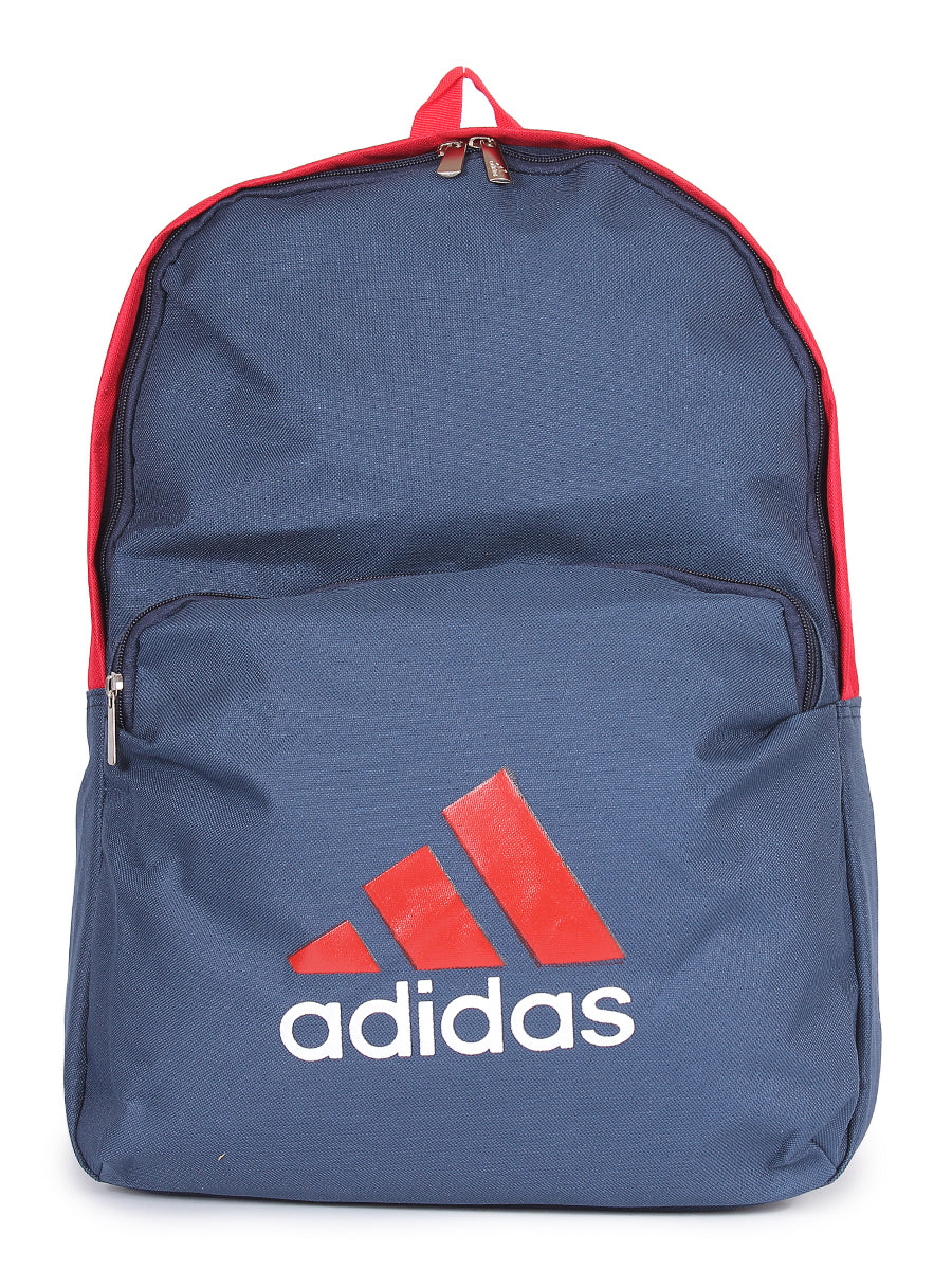Classic Backpack - 6888 - Dark Blue / Red