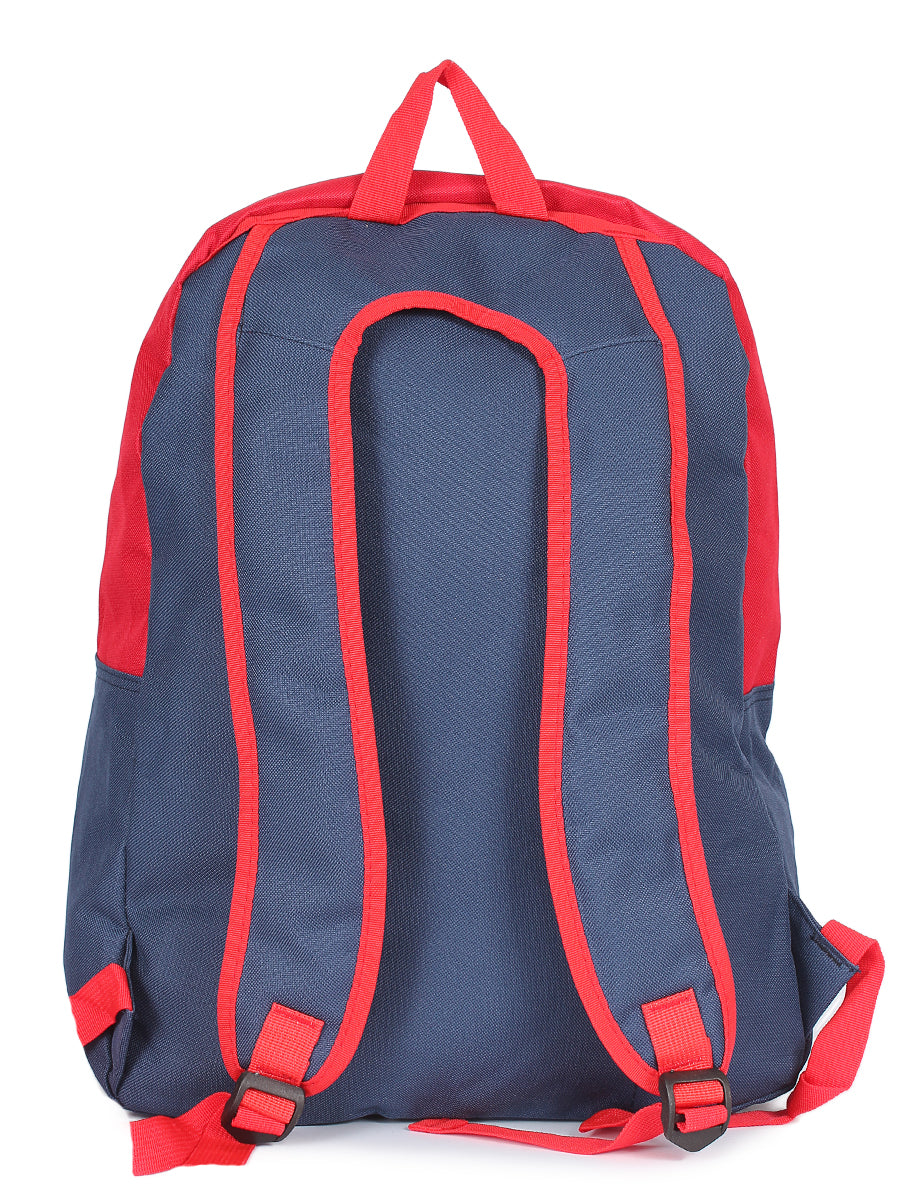 Classic Backpack - 6888 - Dark Blue / Red