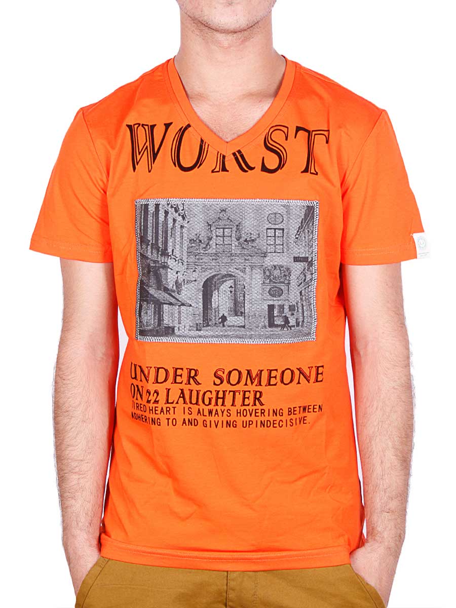 Under Someone On 22 T-Shirt - Orange