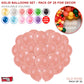 Solid Latex Balloons 25 Pcs
