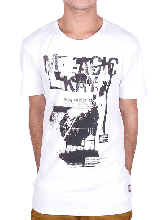 Deep In Pop Style T-Shirt - White