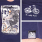 Bicycle Printed T-Shirt - Dark Blue