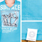 Read All About It T-Shirt - Teal Blue