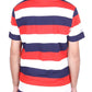 Stripes T-Shirt - Dark Blue / Orange