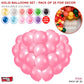 Solid Latex Balloons 25 Pcs