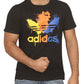 Trefoil Logo Spots Embossed T-Shirt - 8701 - Black