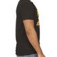 Trefoil Logo Spots Embossed T-Shirt - 8701 - Black