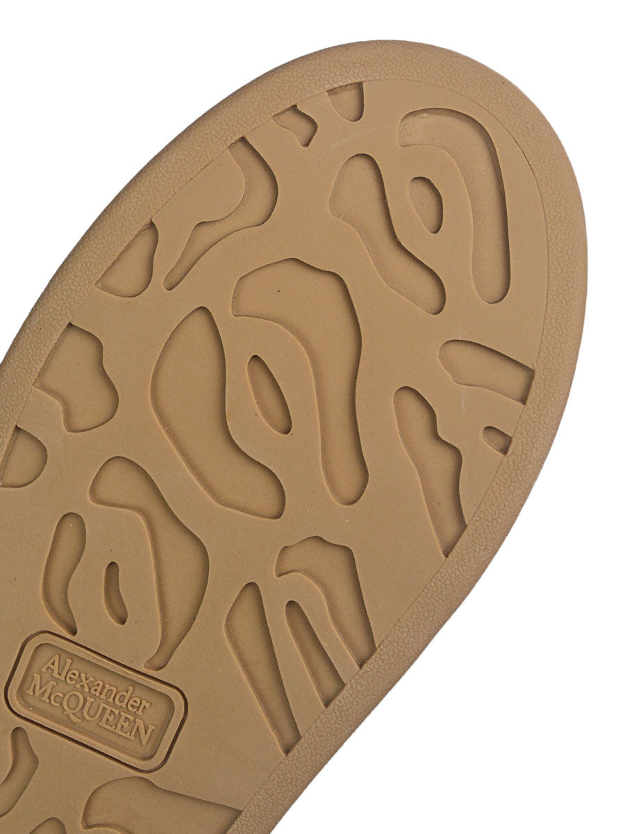Wedge Sole - Oversized Sneakers - Beige