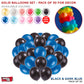 Solid Latex Balloons 30 Pcs