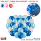 Solid Latex Balloons 60 Pcs