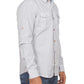 Light Grey Pin Lined Casual Shirt
