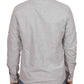Grey Plain Self Design Casual Shirt