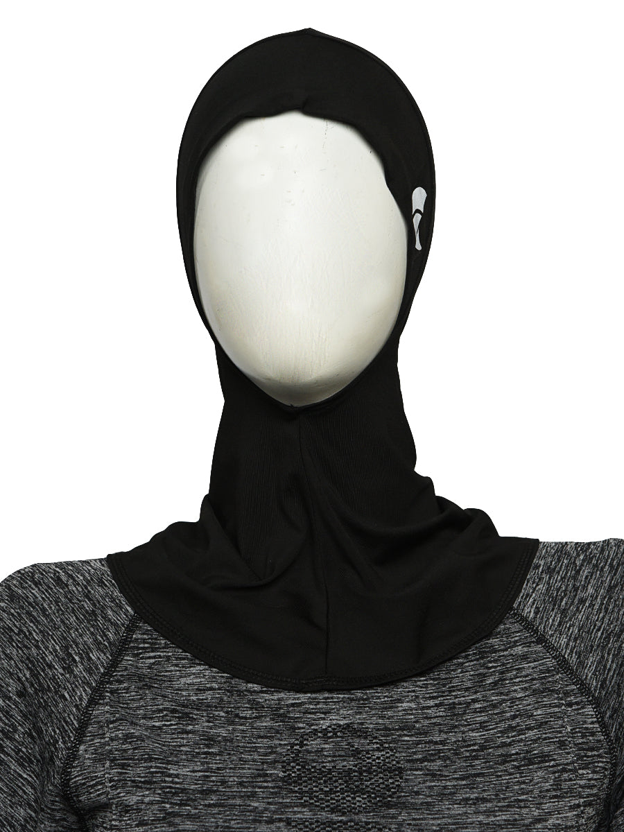 Hijab - Women Sports Headscarf - Black