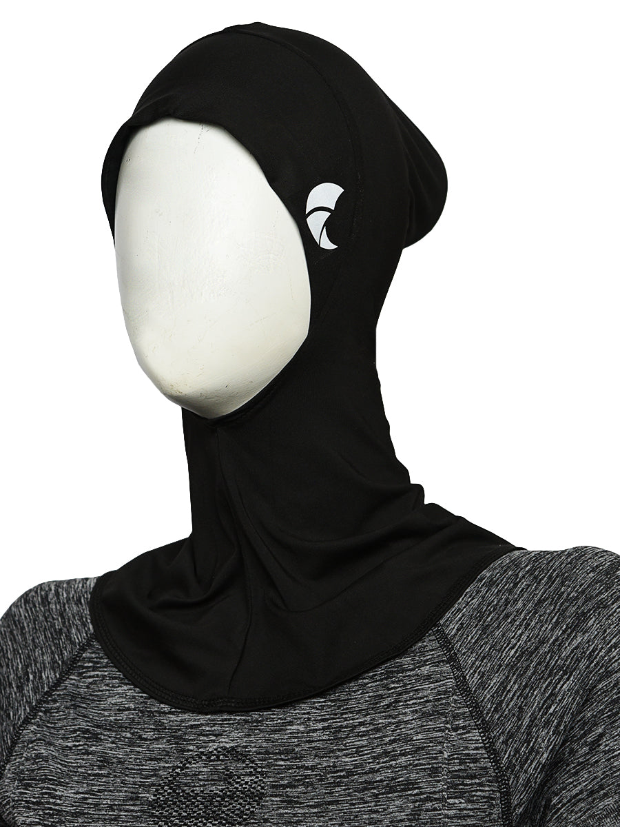 Hijab - Women Sports Headscarf - Black