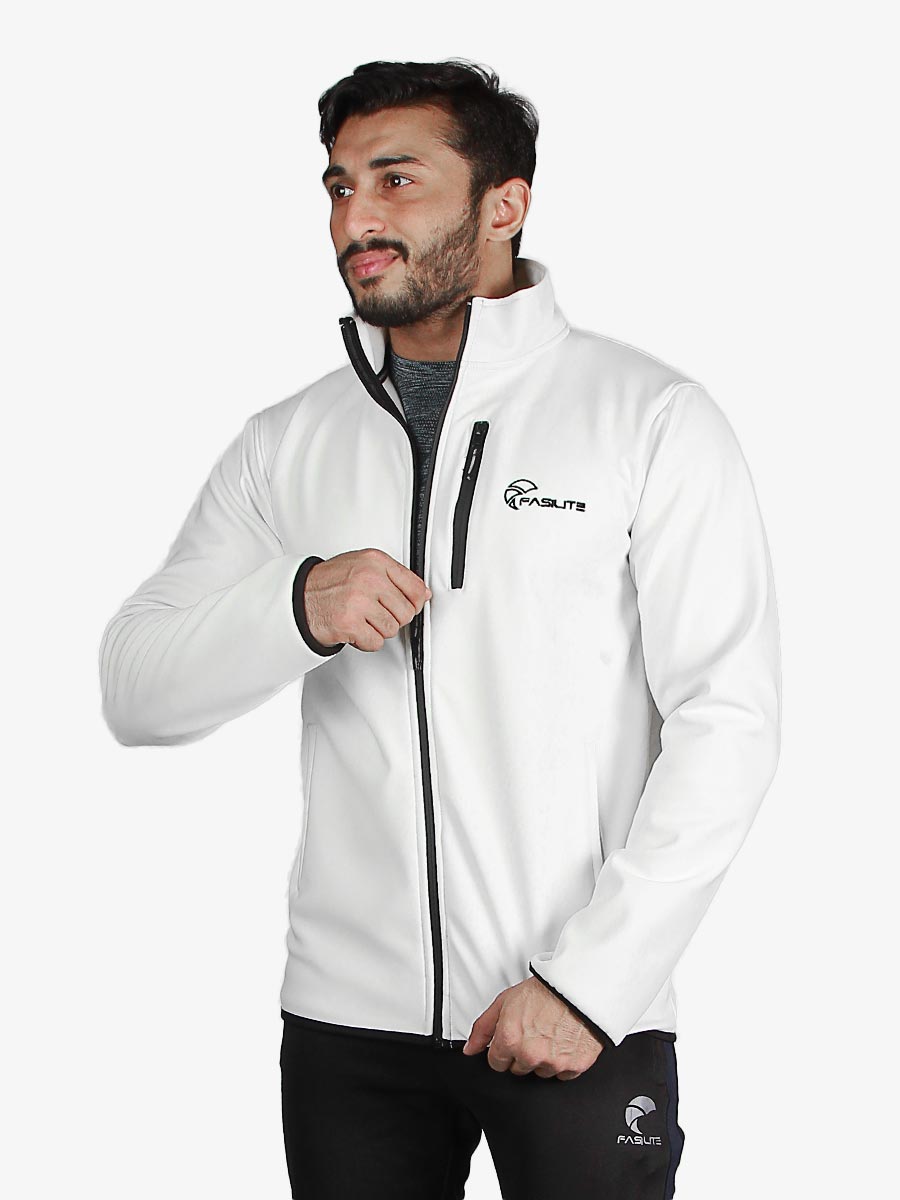 Wind Shield - Jacket - 013 - White – Fasilite Athleisure