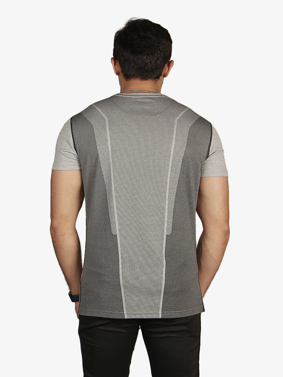 Hybron - T-Shirt - 3019 - Grey / Black