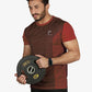 Hybron - T-Shirt - 3019 - Maroon / Black