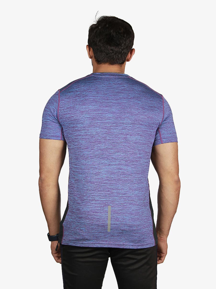 Duo Coast - T-Shirt - 1301 - Purple / Greenish Grey