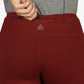 Active Force - Compression Tights - Maroon