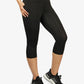 Suplex - Three Quarter Tights - 1618 - Black