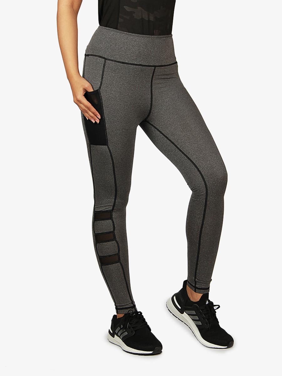 Solid Side Mesh - Compression Tights – Fasilite Athleisure