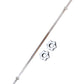 Solid Barbell Rod With Nut - 3ft / 6ft