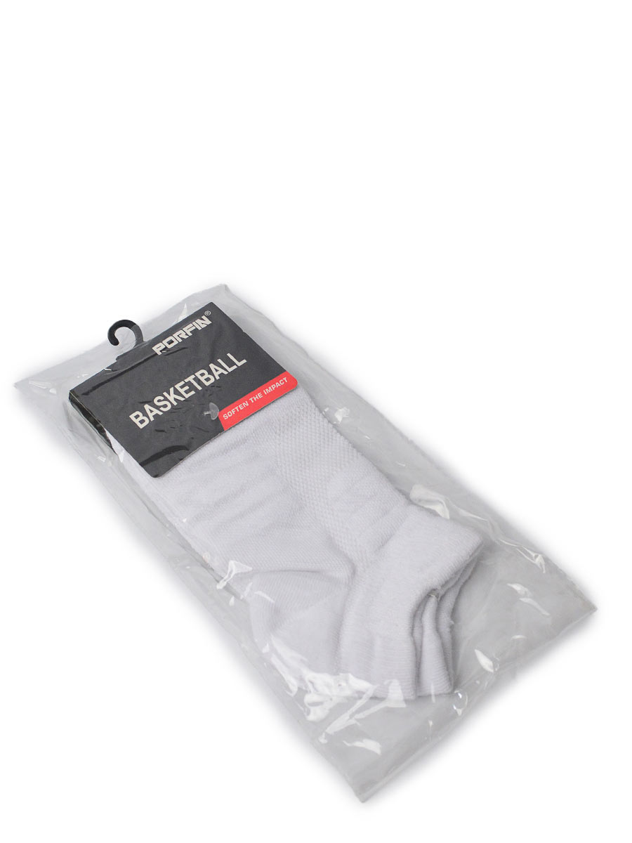 Zone Cushion Short Socks - JCB- 3001- White