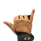 LS Hyper Training Gloves - Brown