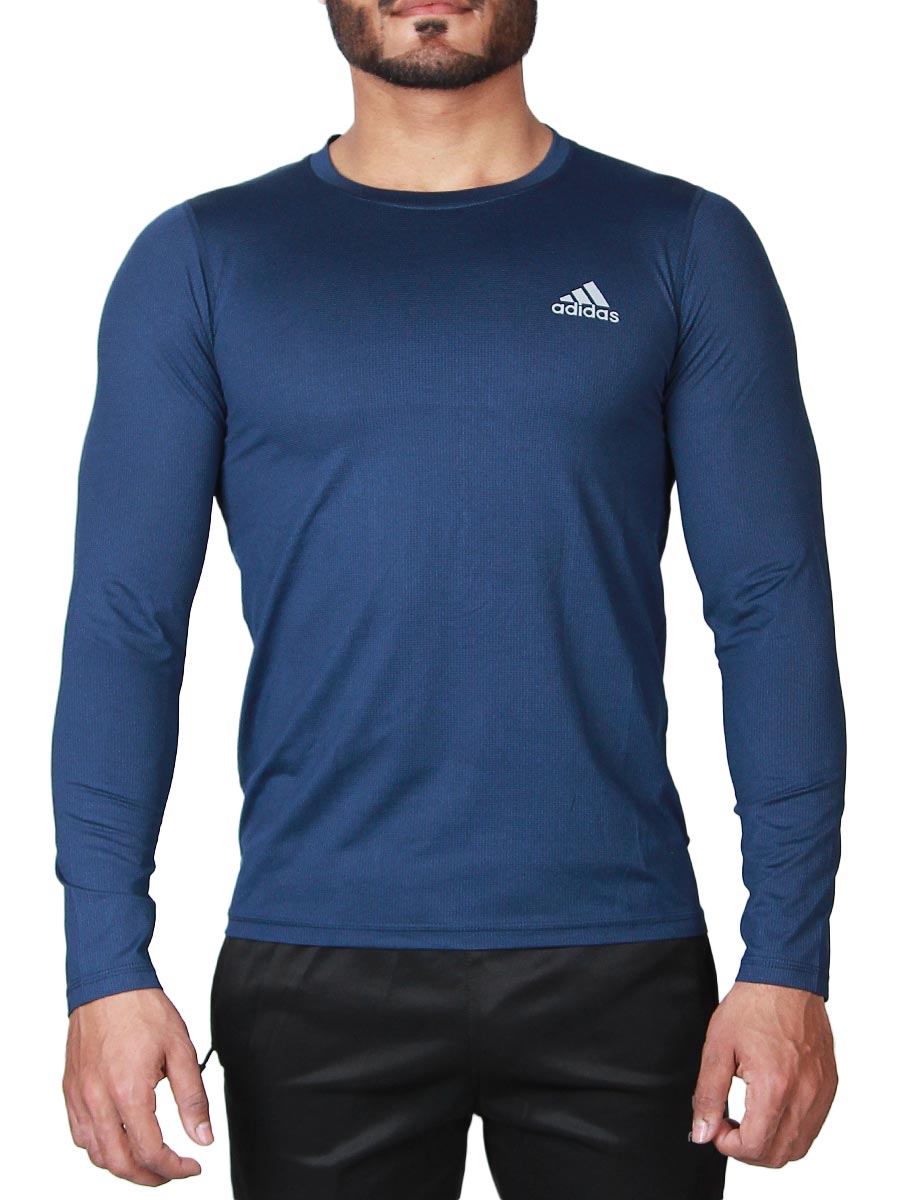 Pro Tech - Full Sleeves T-Shirt - 3002 - Navy Blue