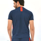 Performance 2.0 - T-Shirt - Navy Blue / Red
