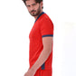Performance Pro - T-Shirt - Red / Navy Blue