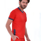 Performance Pro - T-Shirt - Red / Navy Blue