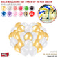 Solid Latex Balloons 50 Pcs